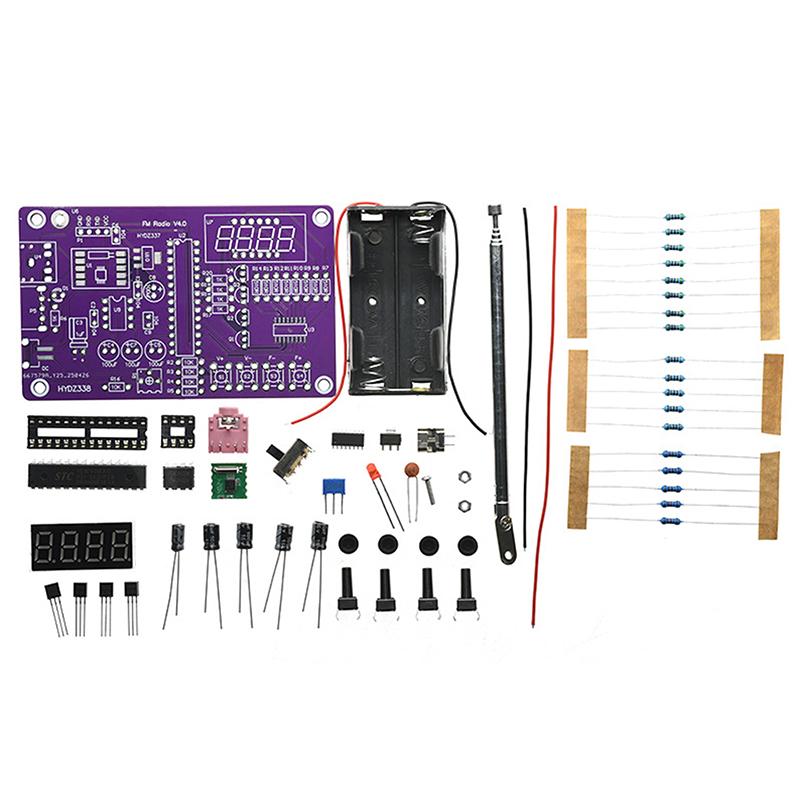 Diy Electronics Kits For Adults - Dual Channel FM Radio DIY Build