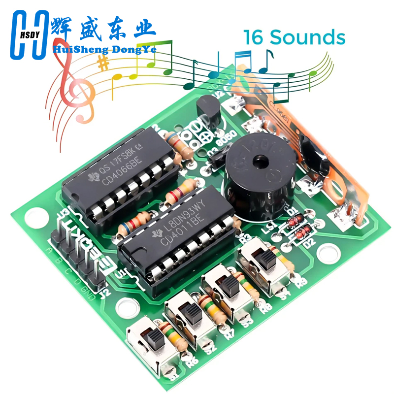 Hobby Diy Electronics Kit - 16 Music Sound Box BOX-16 Board