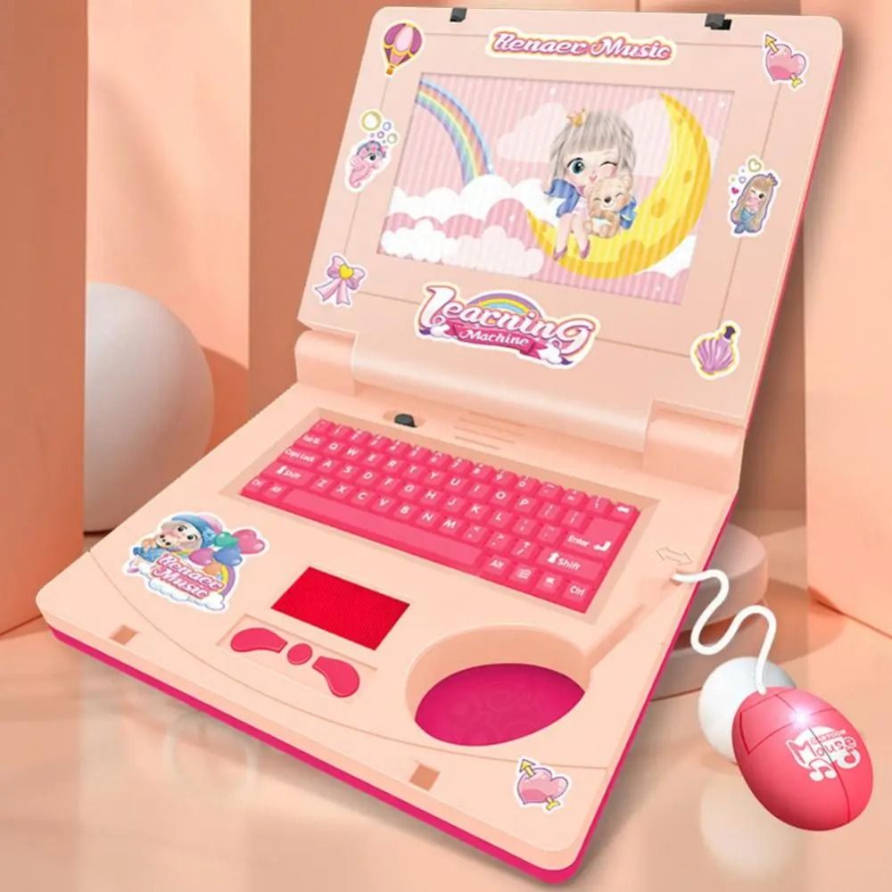 Diy Electronics Music - 1 Set LED Kids Learning Laptop