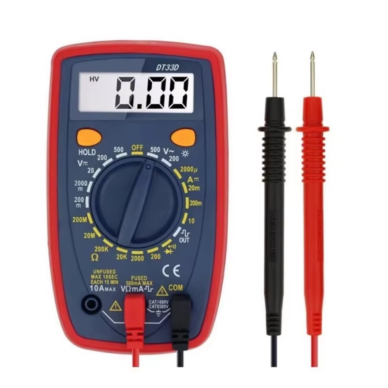 Multimeter Digital - Factory Hot Sale DT33D AC DC