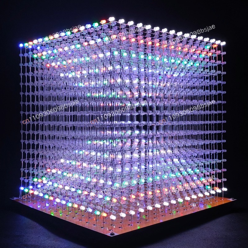 Diy Electronics Parts - 3D16MINI Light Cube Kit 16X16X16 Electronic
