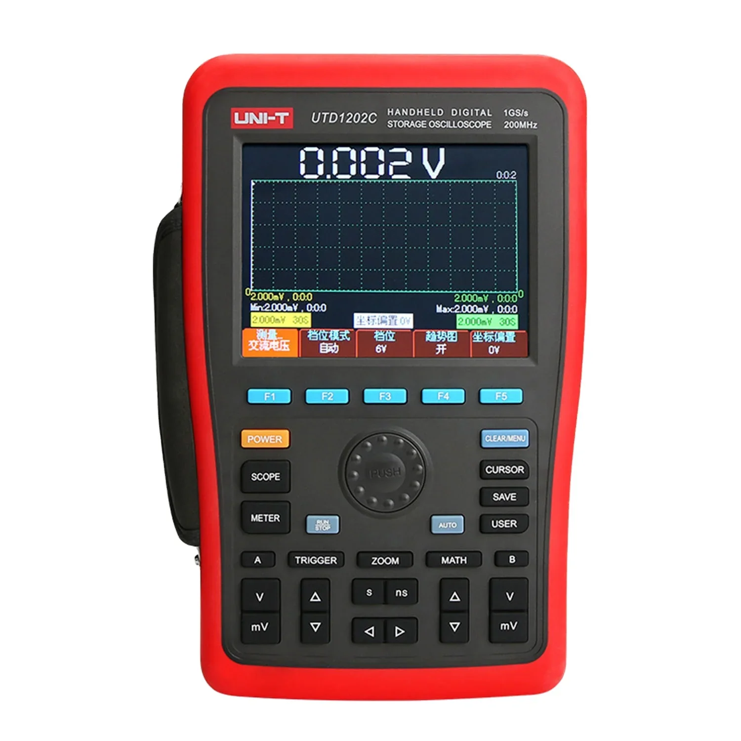 Multimeter Digital - NEW UTD1202C 2 Channel 200MHz 1GS/s