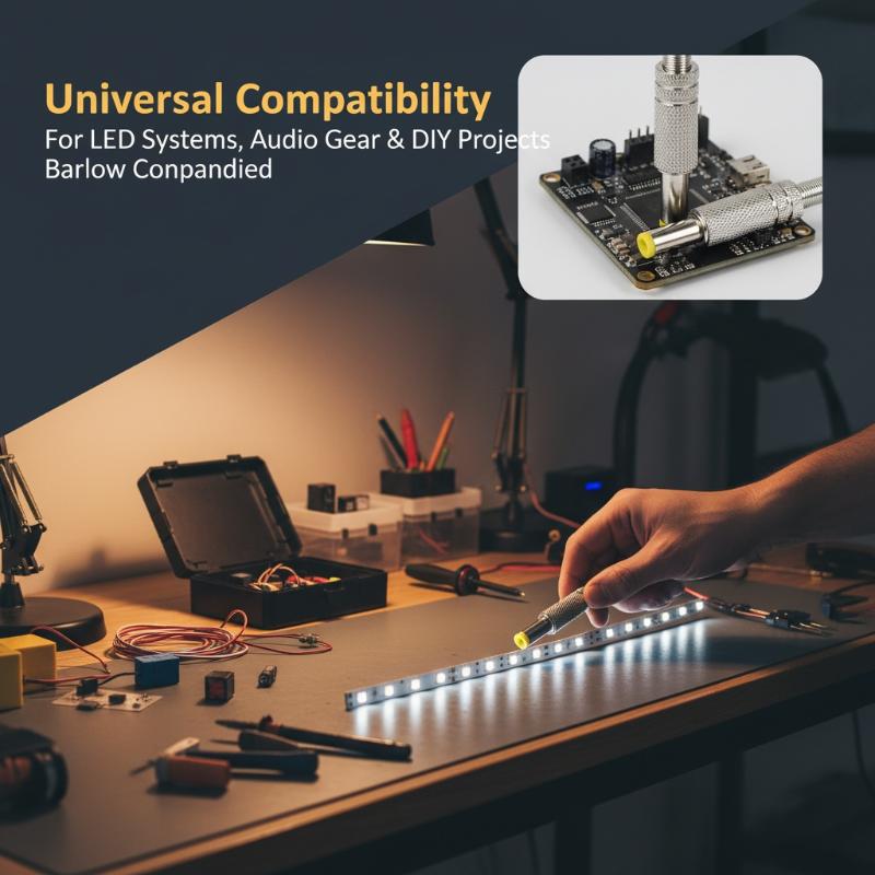 Diy Electronics Workshop - Metal DC Power Plugs Connector 10Pcs