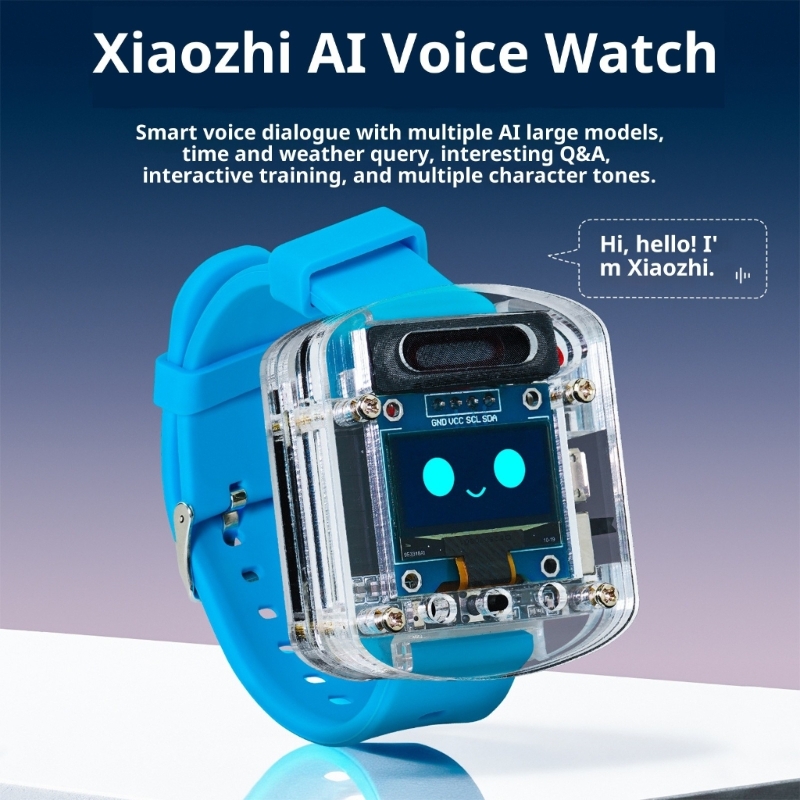 Diy Electronics Projects For Adults - AI Voice Control Watch Rechargeable DIY