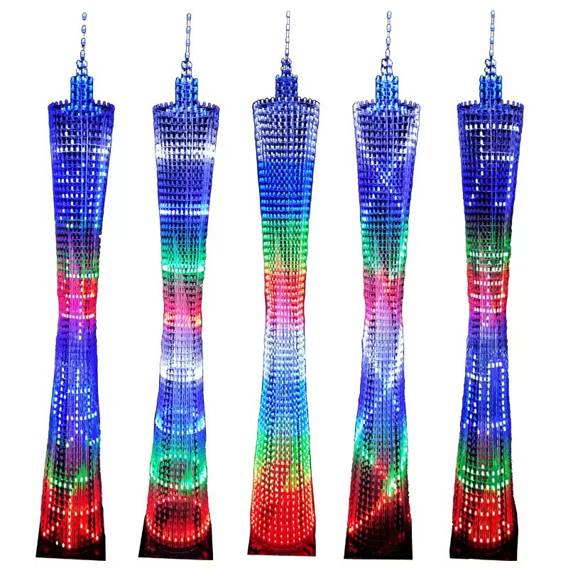 Diy Electronics Com - 64 Layers Canton Tower DIY Electronic