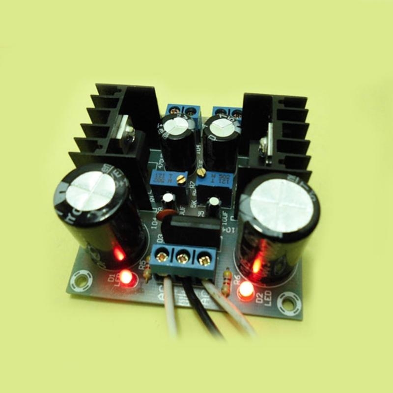Diy Electronics Parts - Fused LM317+LM337 Postive Negative Dual Card