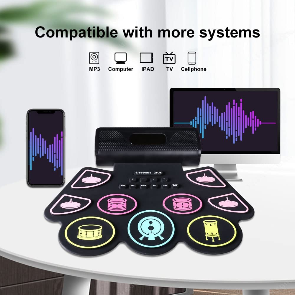 Digital Drum Set Silicone Port - Diy Electronics Projects For Adults 评论和价格