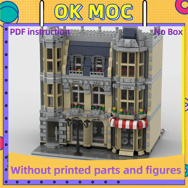 Moc Building Blocks Street Vie - Diy Electronics Store 评论和价格