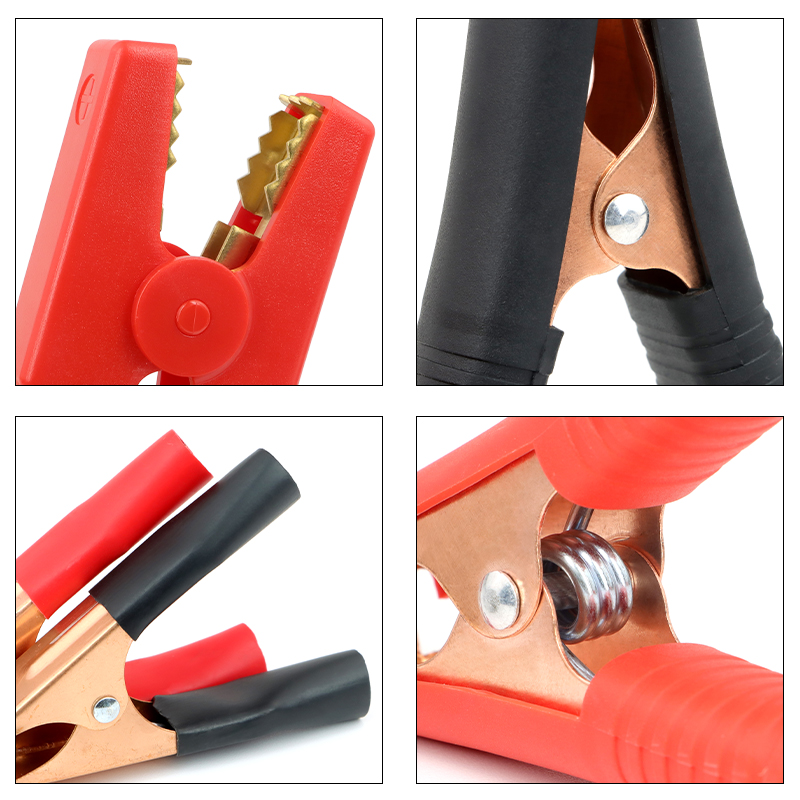 Black Red Set Crocodile Clips  - Crocodile Clip Set 评论和价格