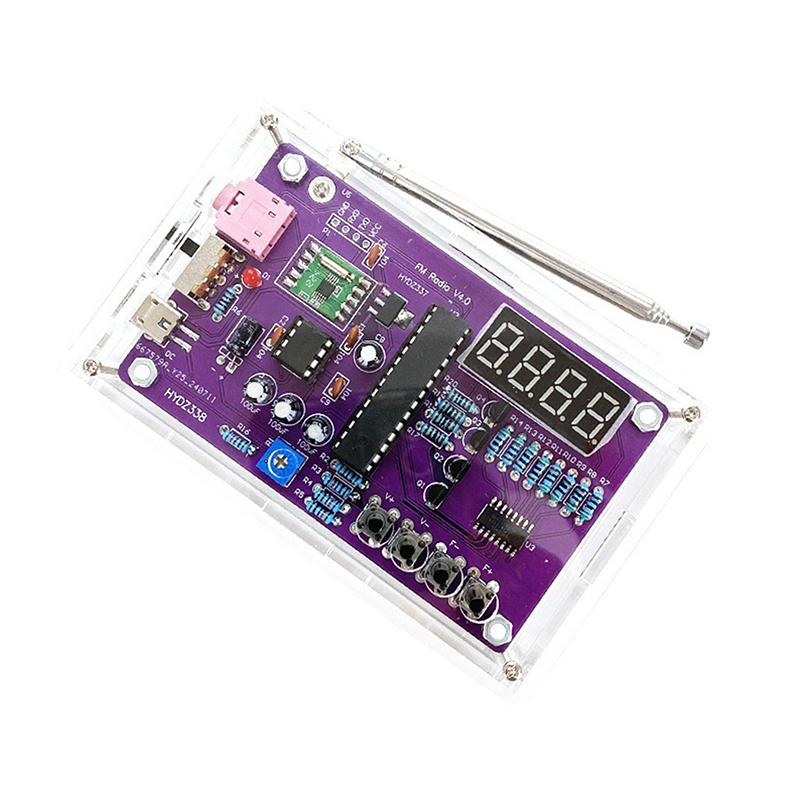 Dual Channel FM Radio DIY Buil - Diy Electronics Kits For Adults 评论和价格