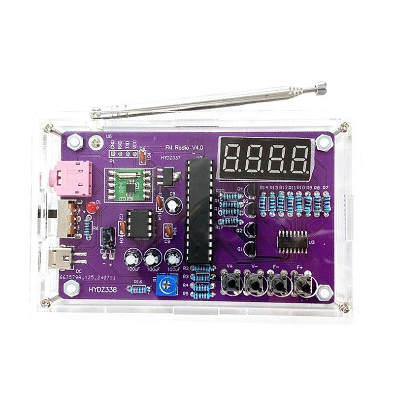 Dual Channel FM Radio DIY Buil - Diy Electronics Kits For Adults 评论和价格
