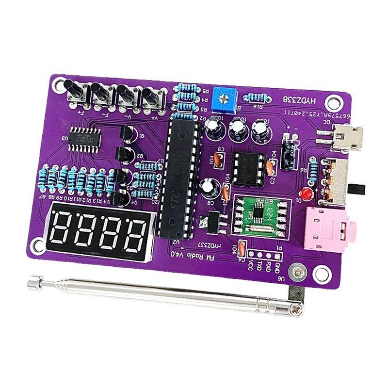 Dual Channel FM Radio DIY Buil - Diy Electronics Kits For Adults 评论和价格