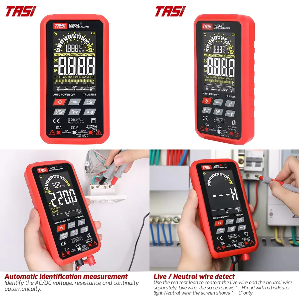TASI TA805A Smart Digital Mult - Multimeter Digital 评论和价格