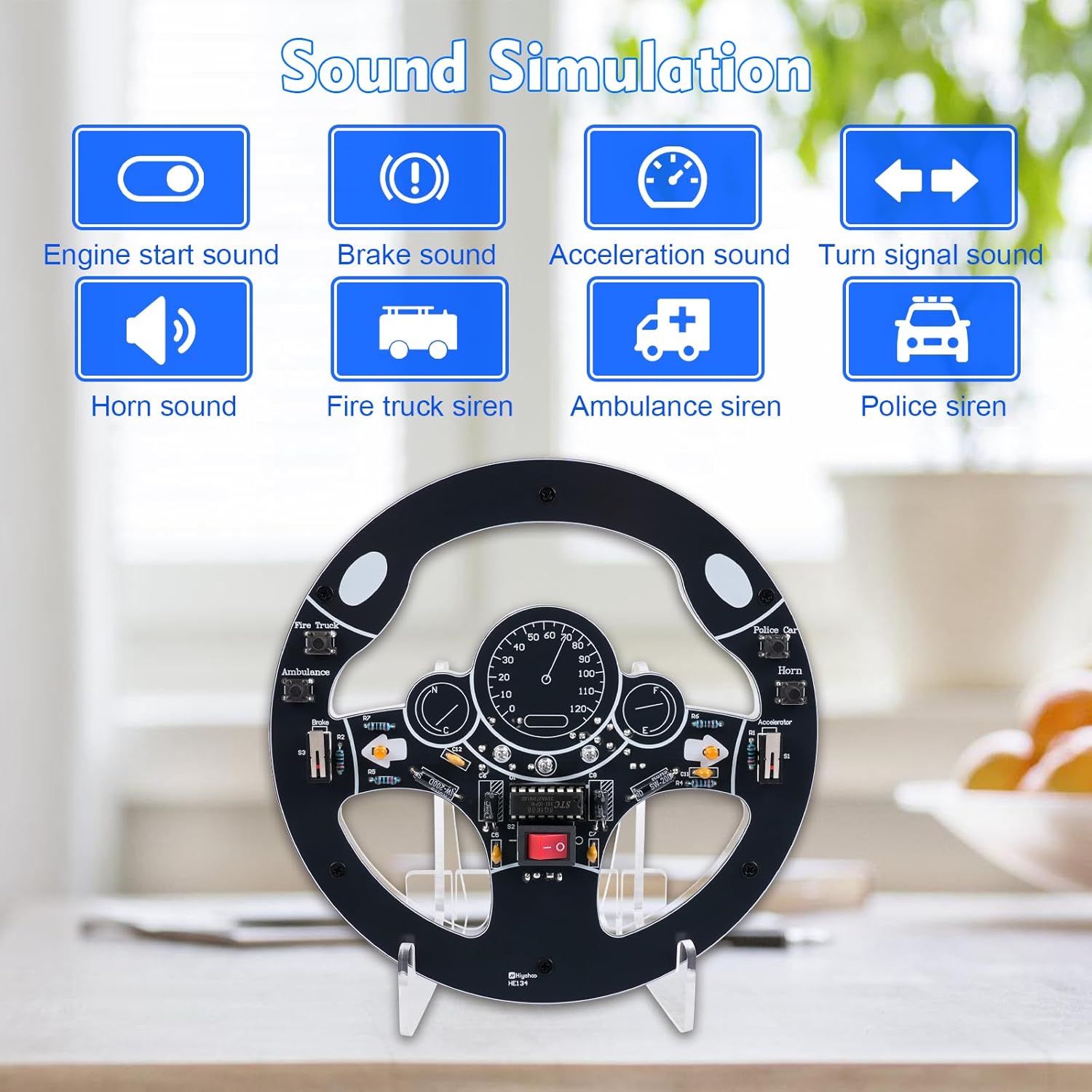 Car Steering Wheel DIY Solderi - Diy Electronics Kits For Adults 评论和价格