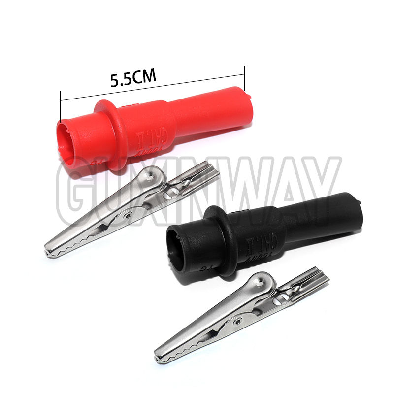 2pcs Alligator Clips Test Clip - Crocodile Clip Set 评论和价格