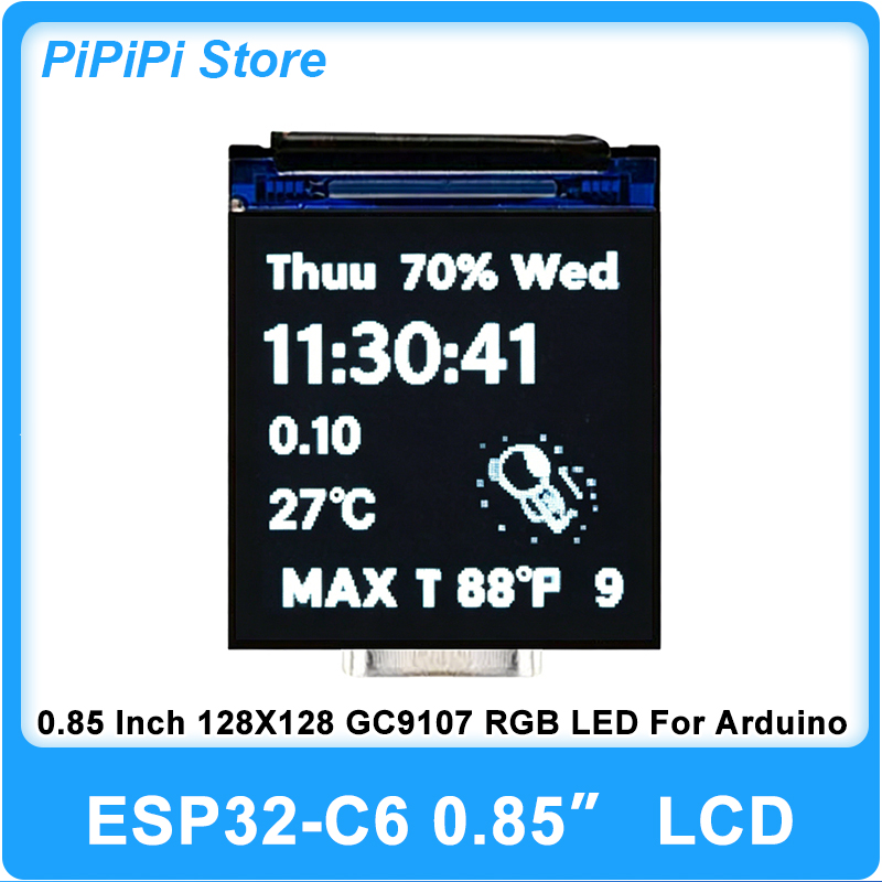 ESP32 C6 0.85 Inch 128X128 IPS - Esp32 Wifi Bluetooth 评论和价格