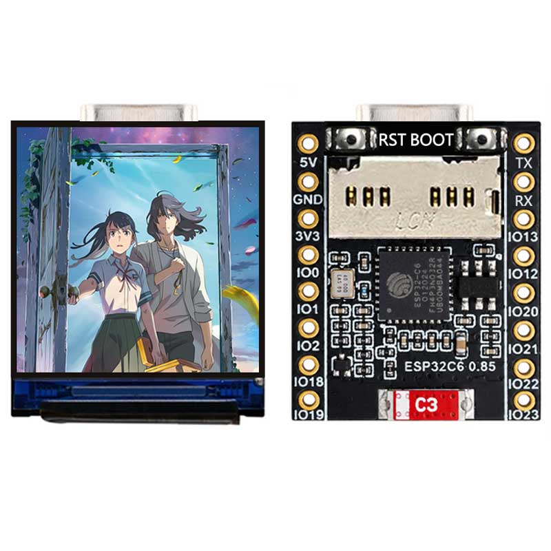ESP32 C6 0.85 Inch 128X128 IPS - Esp32 Wifi Bluetooth 评论和价格
