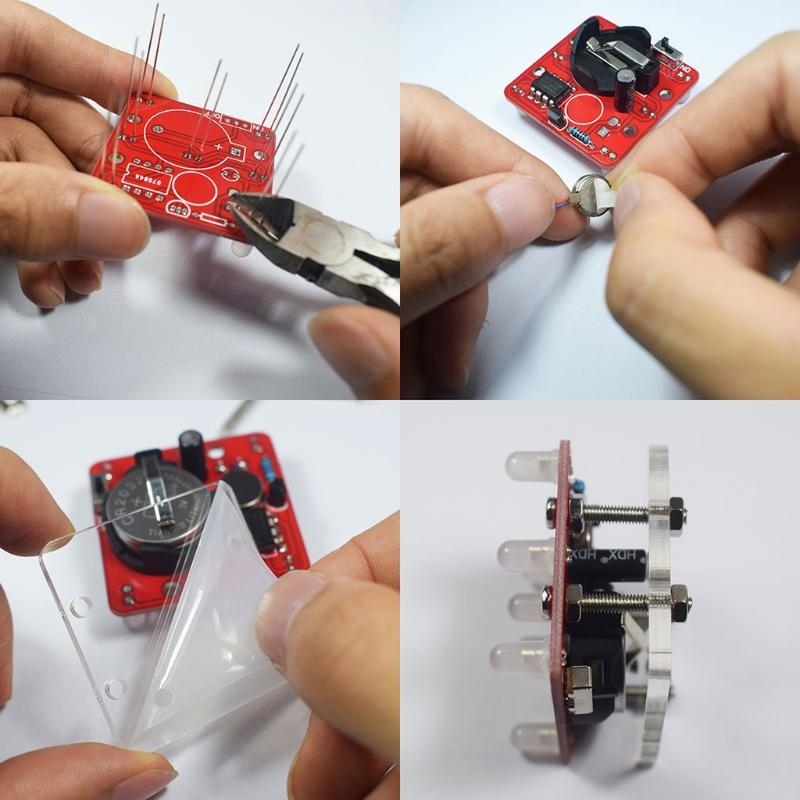 Swing Shaking LED Dice Kit Bre - Best Diy Electronics Kits 评论和价格