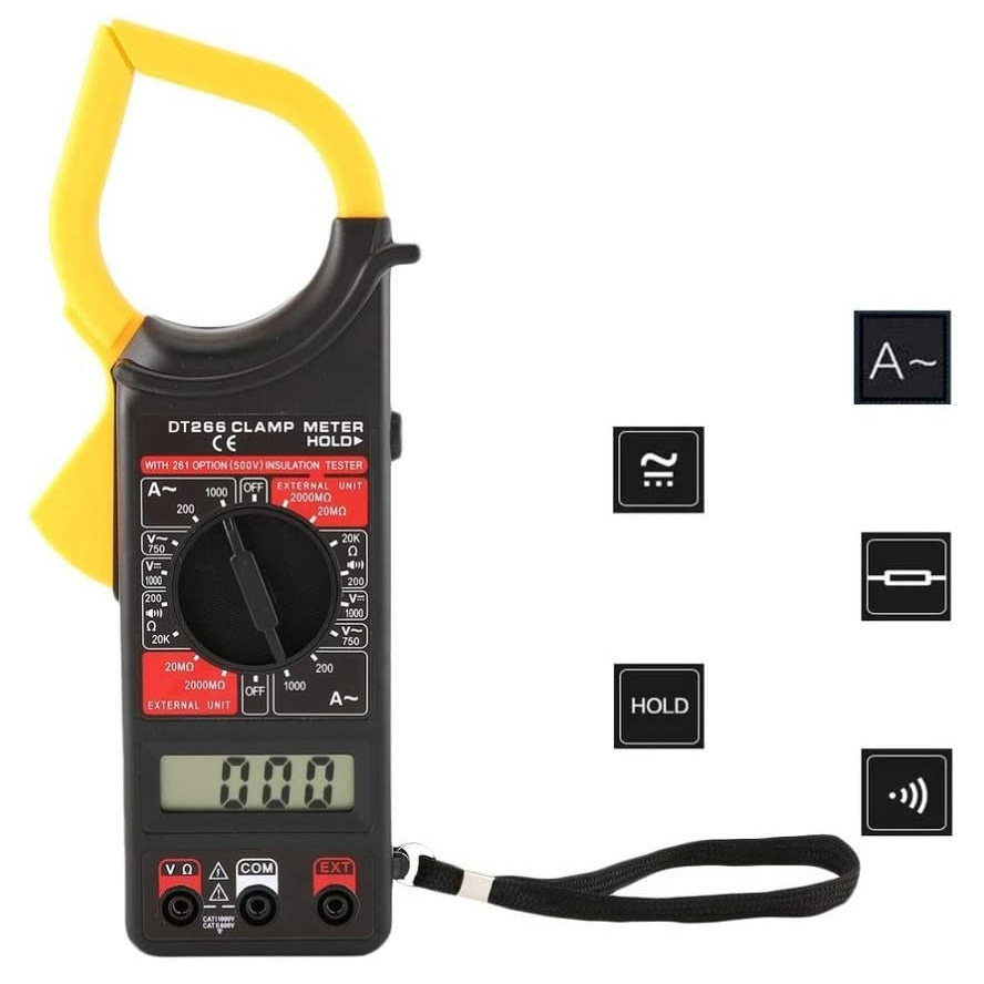 3 1/2 Digits LCD with a Max Re - Multimeter Digital 评论和价格
