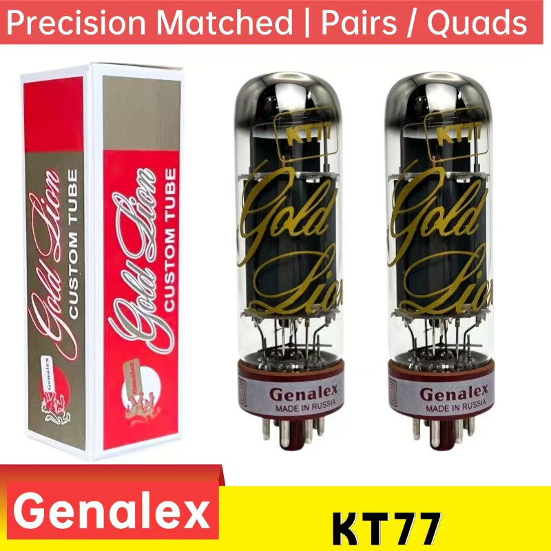 GOLD LION KT77 Vacuum Tube HIF - Diy Electronics Youtube 评论和价格