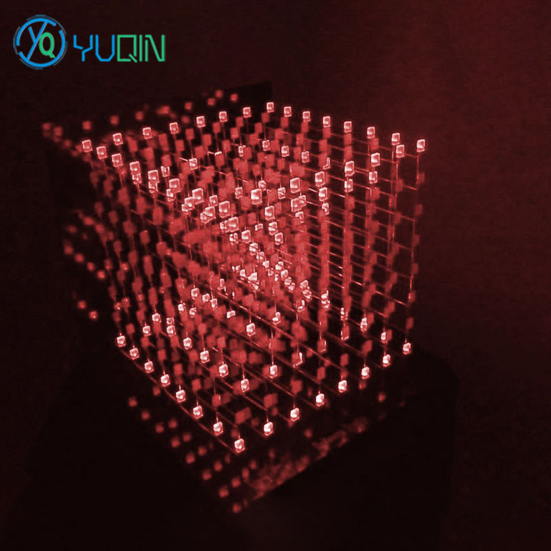 DIY 3D8 LED Cube Kit 8x8x8 wit - Diy Electronics Music 评论和价格