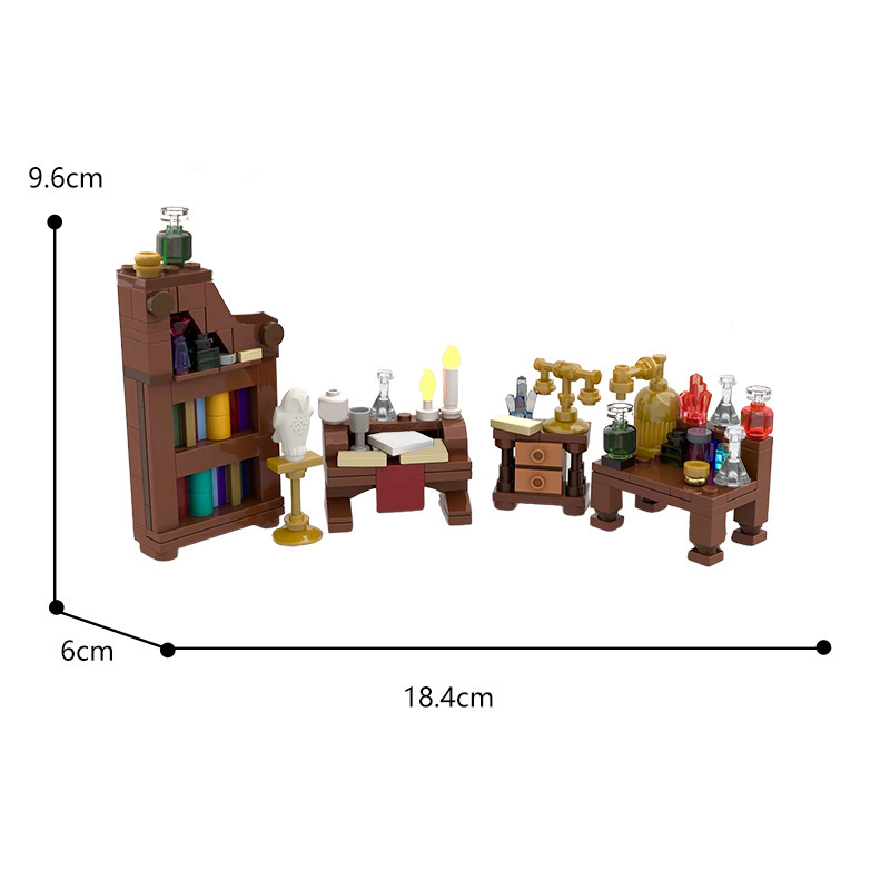 Medieval Magic Lab Building Bl - Diy Electronics Workshop 评论和价格