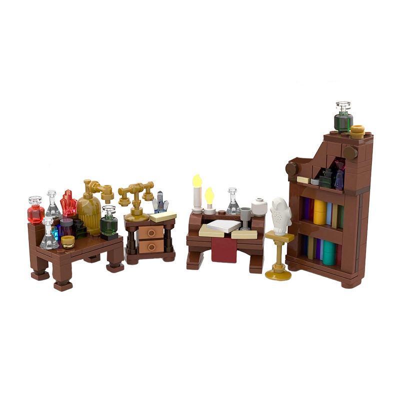 Medieval Magic Lab Building Bl - Diy Electronics Workshop 评论和价格