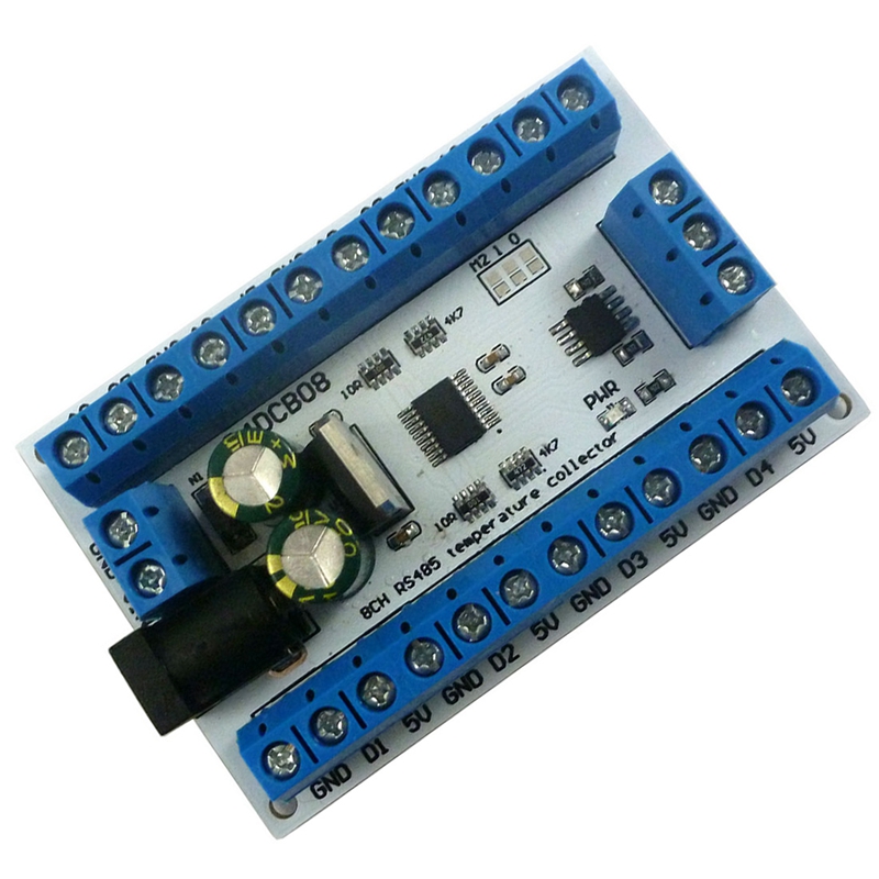 ELETECHSUP 8Ch Ds18b20 Rs485 M - Ds18B20 Temperature Sensor 评论和价格