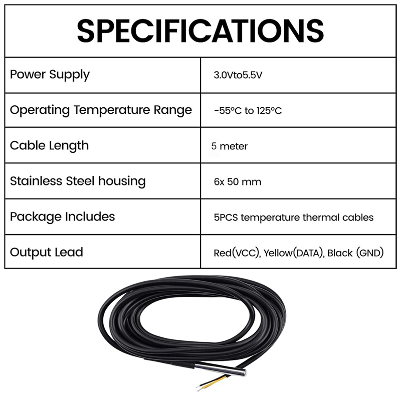 AT21-Digital Thermostat Sensor - Ds18B20 Temperature Sensor 评论和价格