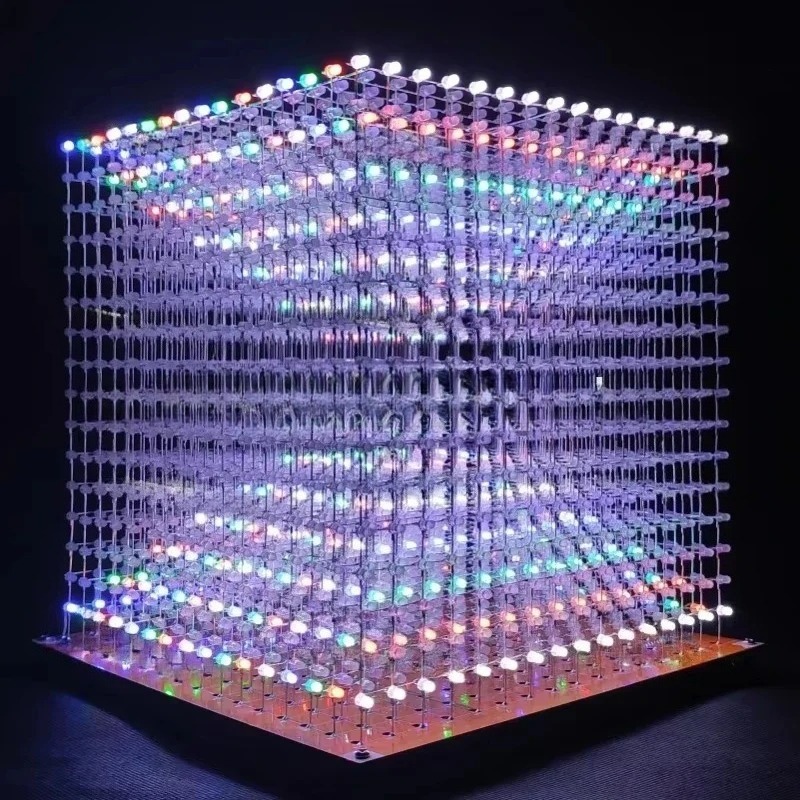 3 D16mini Light Cube Kit 16x16 - Diy Electronics Parts 评论和价格