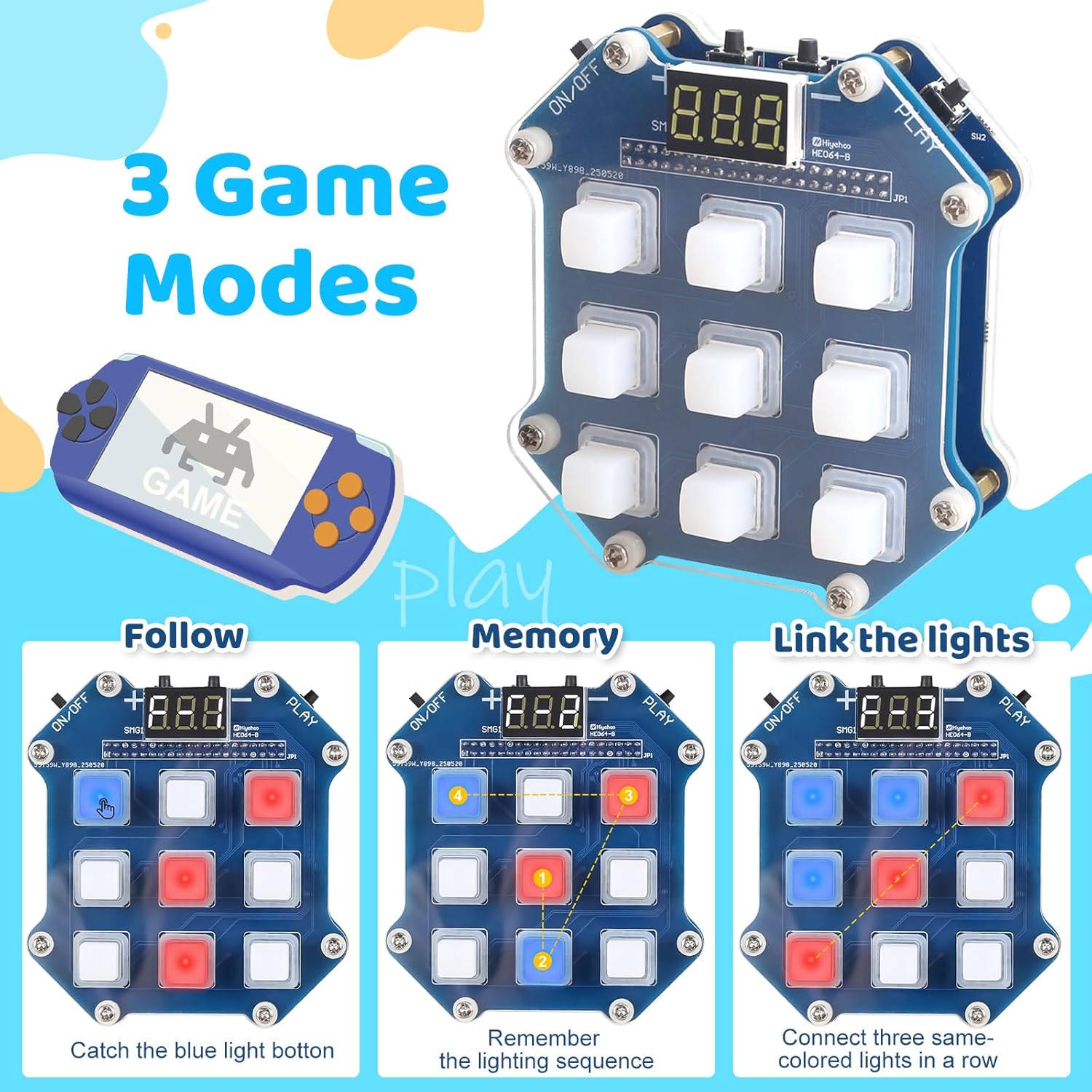 DIY Electronics Game Soldering - Diy Electronics Projects For Adults 评论和价格