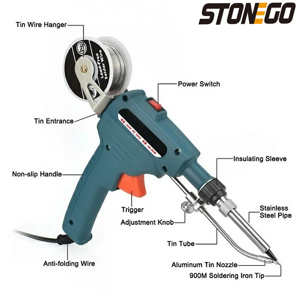 Electric Soldering Iron Gun Ki - Diy Electronics Workshop 评论和价格