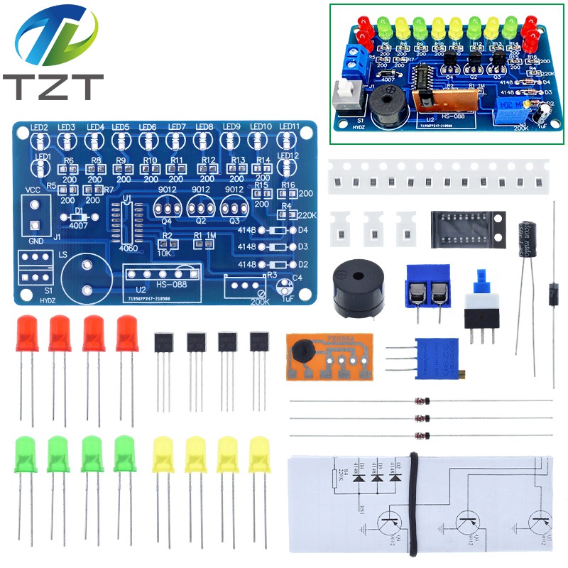 1/3PCS CD4060 SMD Music Lanter - Diy Electronics Music 评论和价格