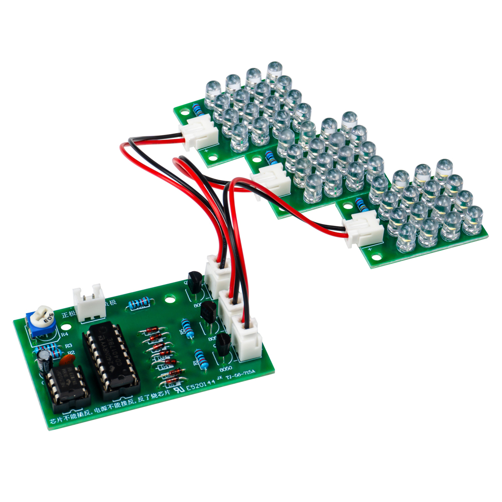DIY Electronic Kit LED Three-C - Pcb Etching Kit 评论和价格