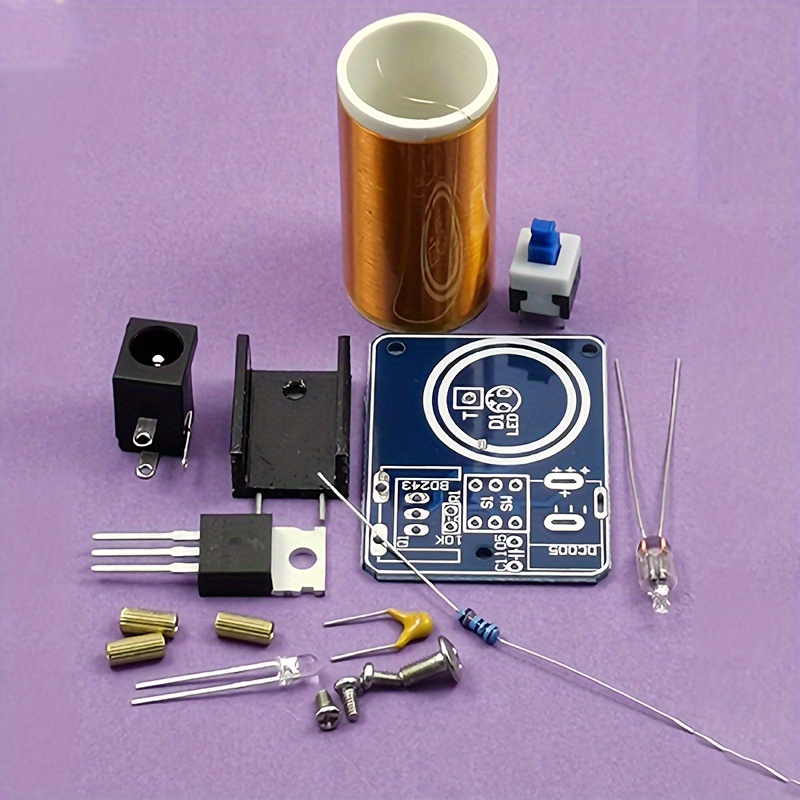 Mini Tesla Coil Kit BD243 DIY  - Hobby Diy Electronics Kit 评论和价格