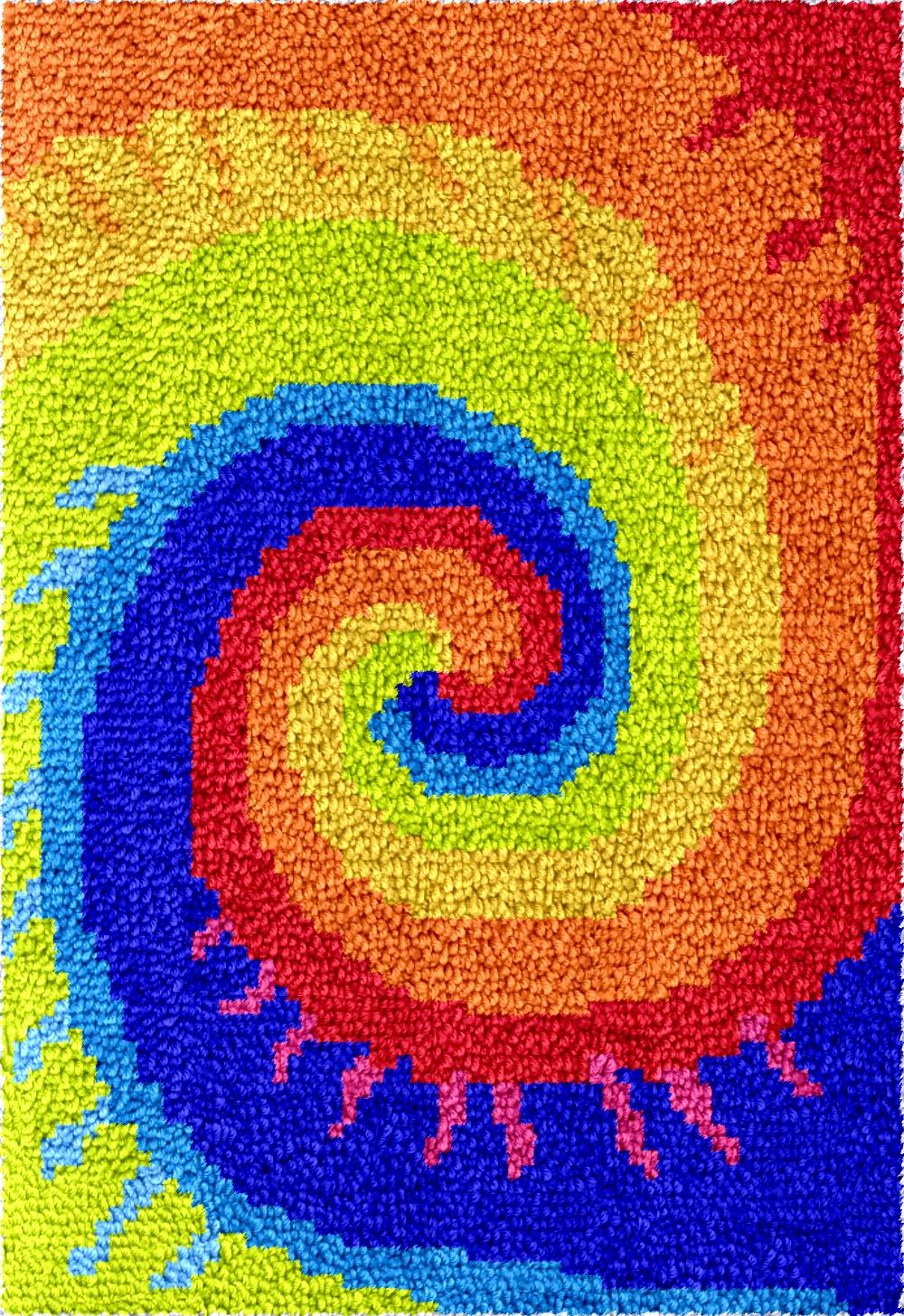 Rainbow large Diy Latch hook r - Diy Electronics Kits For Adults 评论和价格