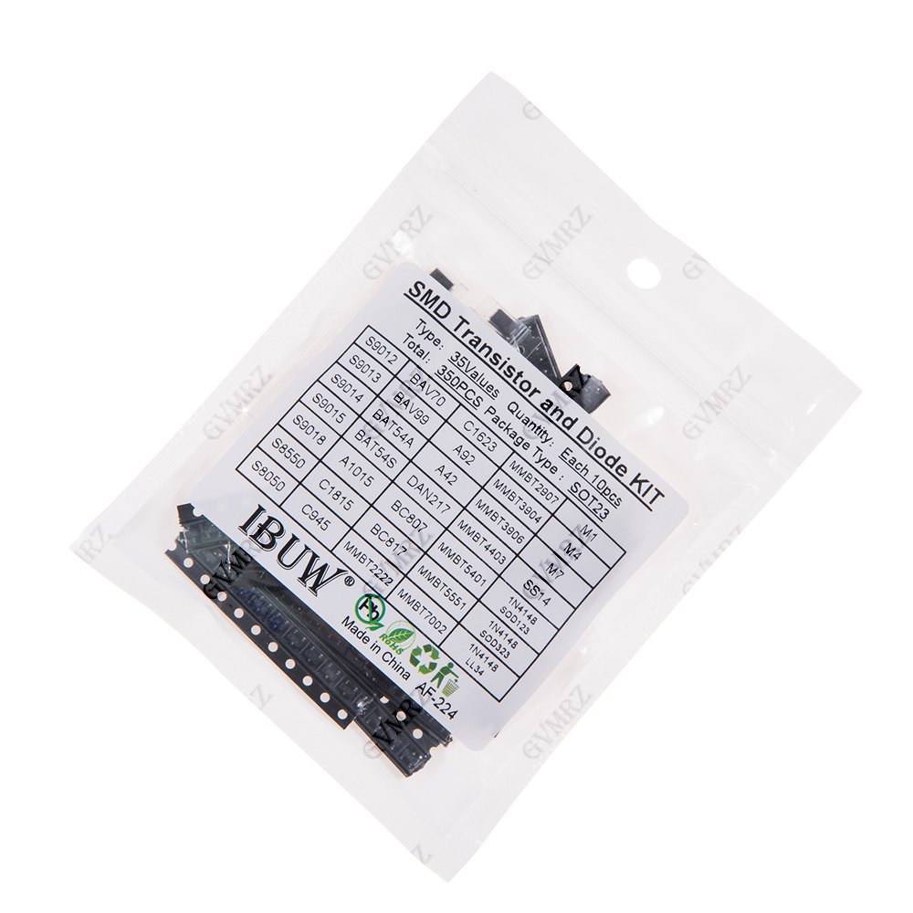 350PCS 35Values SMD Transistor - Diy Electronics Com 评论和价格
