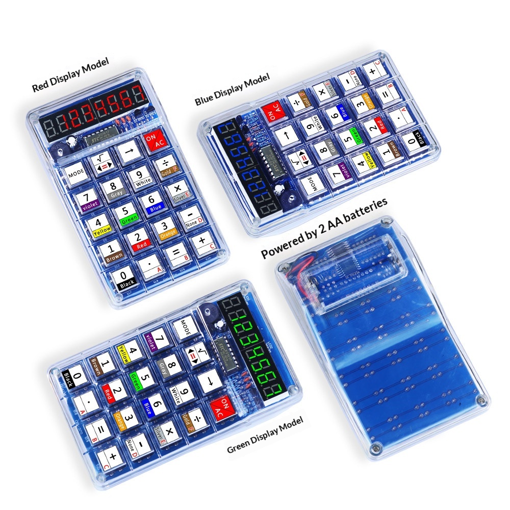 Calculator Production Kit, Ele - Diy Electronics Youtube 评论和价格