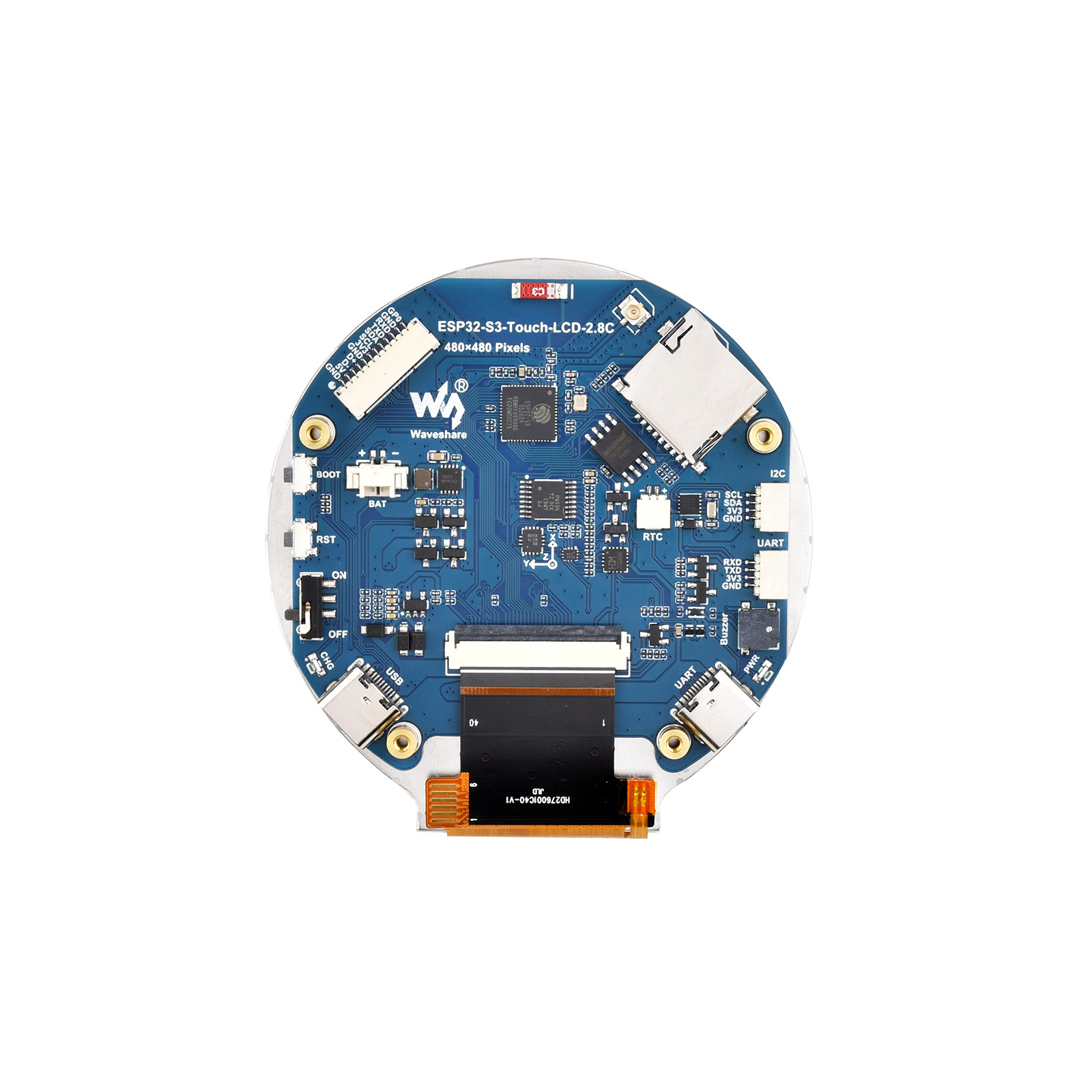 ESP32 ESP32-S3 2.8-inch circul - Esp32 Wifi Bluetooth 评论和价格