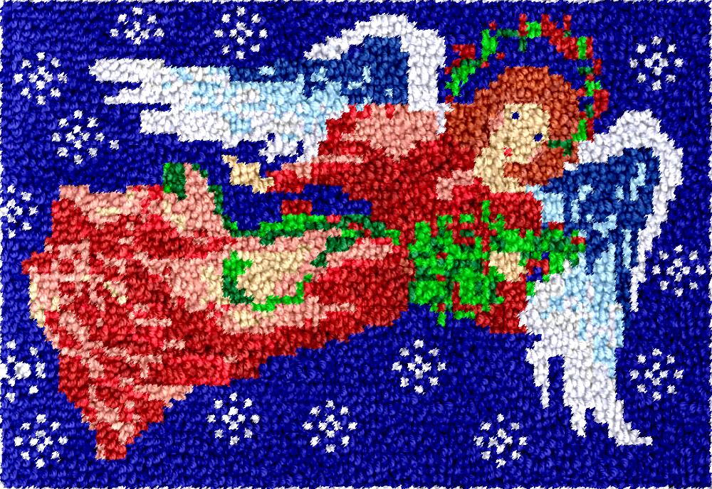 smyrna large Latch Hook Rug Ki - Diy Electronics Kits For Adults 评论和价格