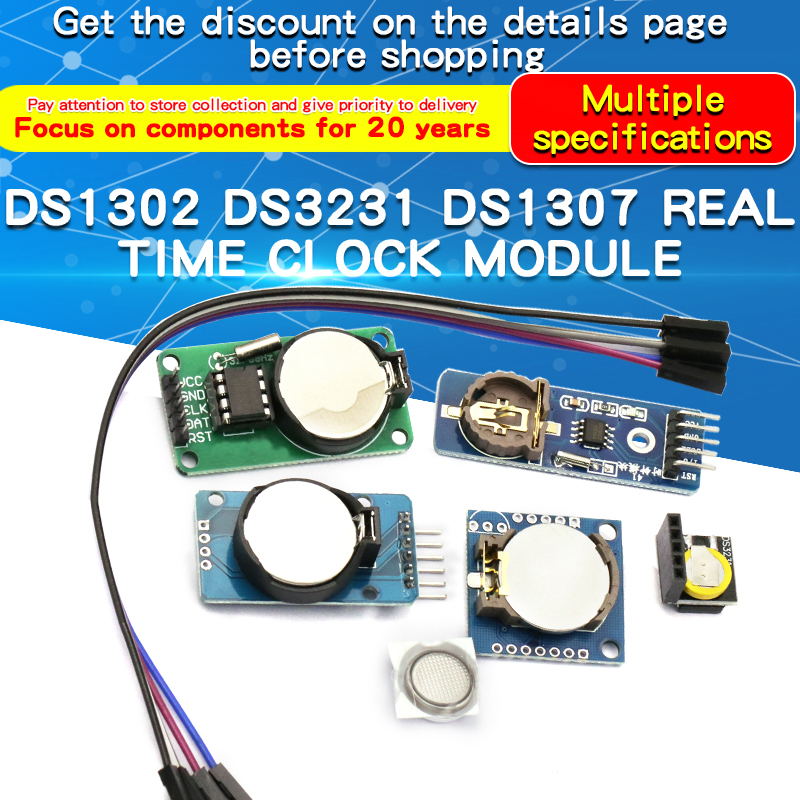 1PCS DS1302/DS1307/PCF8563/DS3 - Rtc Module Ds3231 评论和价格