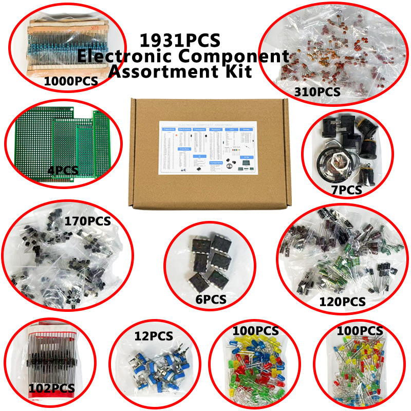 1900PCS Electronic Component K - Diy Electronics Com 评论和价格