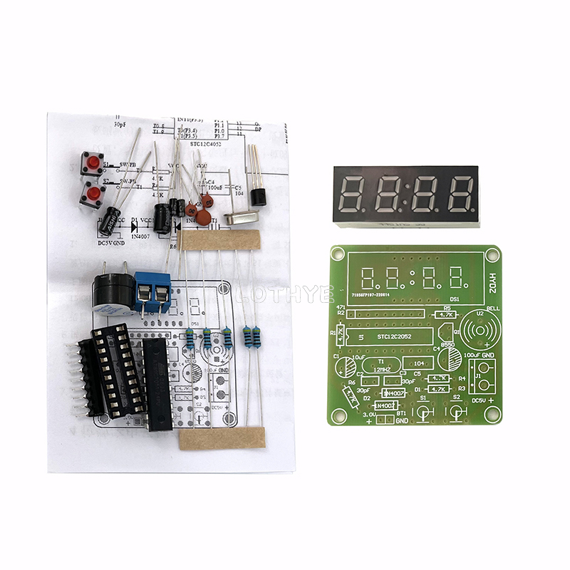 DIY Electronic Kit LED 4 Digit - Diy Electronics Youtube 评论和价格