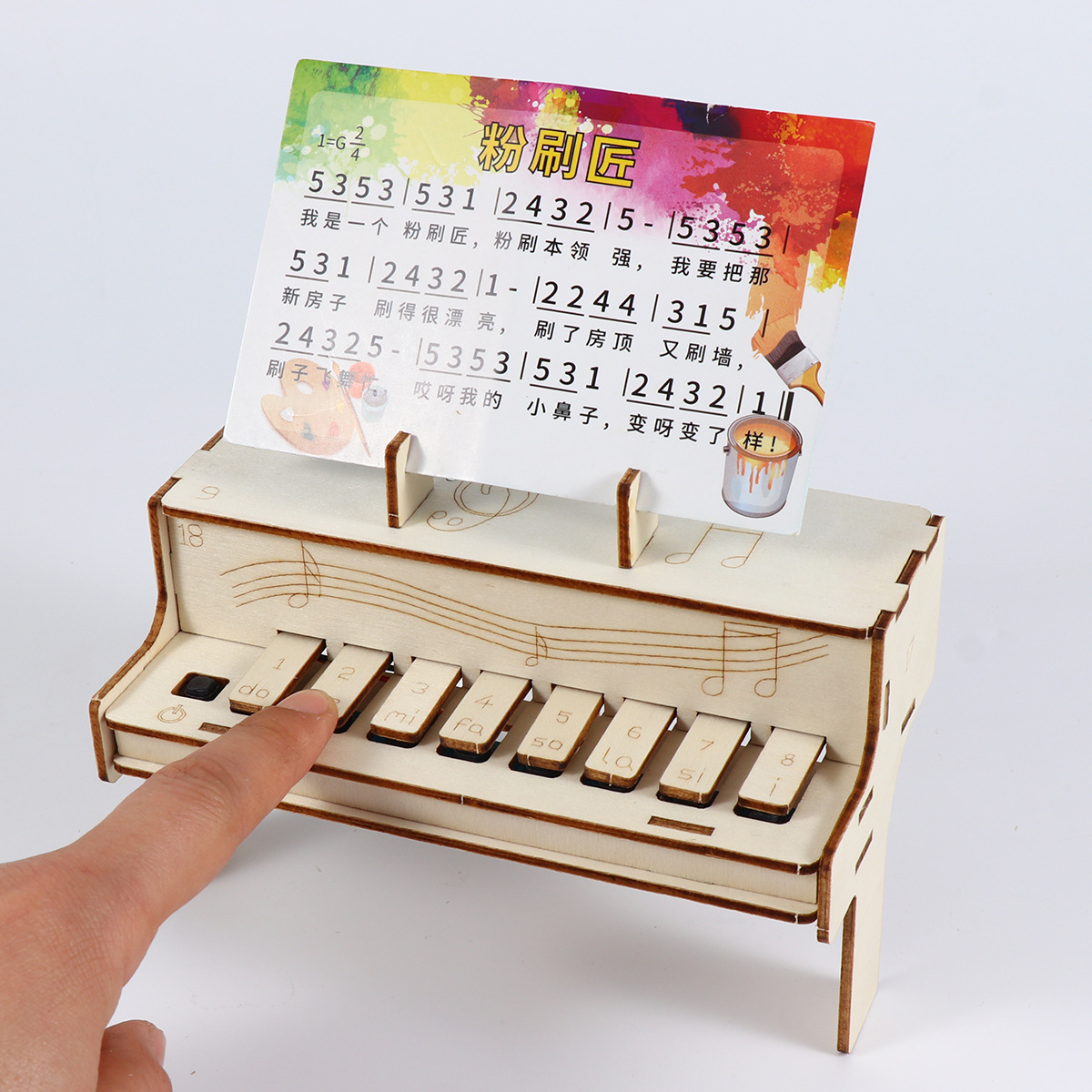 DIY Wooden Electronic Piano Mo - Diy Electronics Kits For Adults 评论和价格