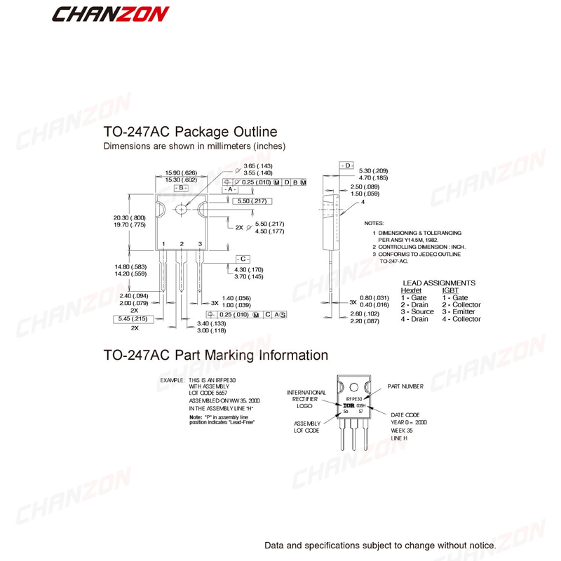 5Pcs Original TO-247 High Powe - Diy Electronics Youtube 评论和价格