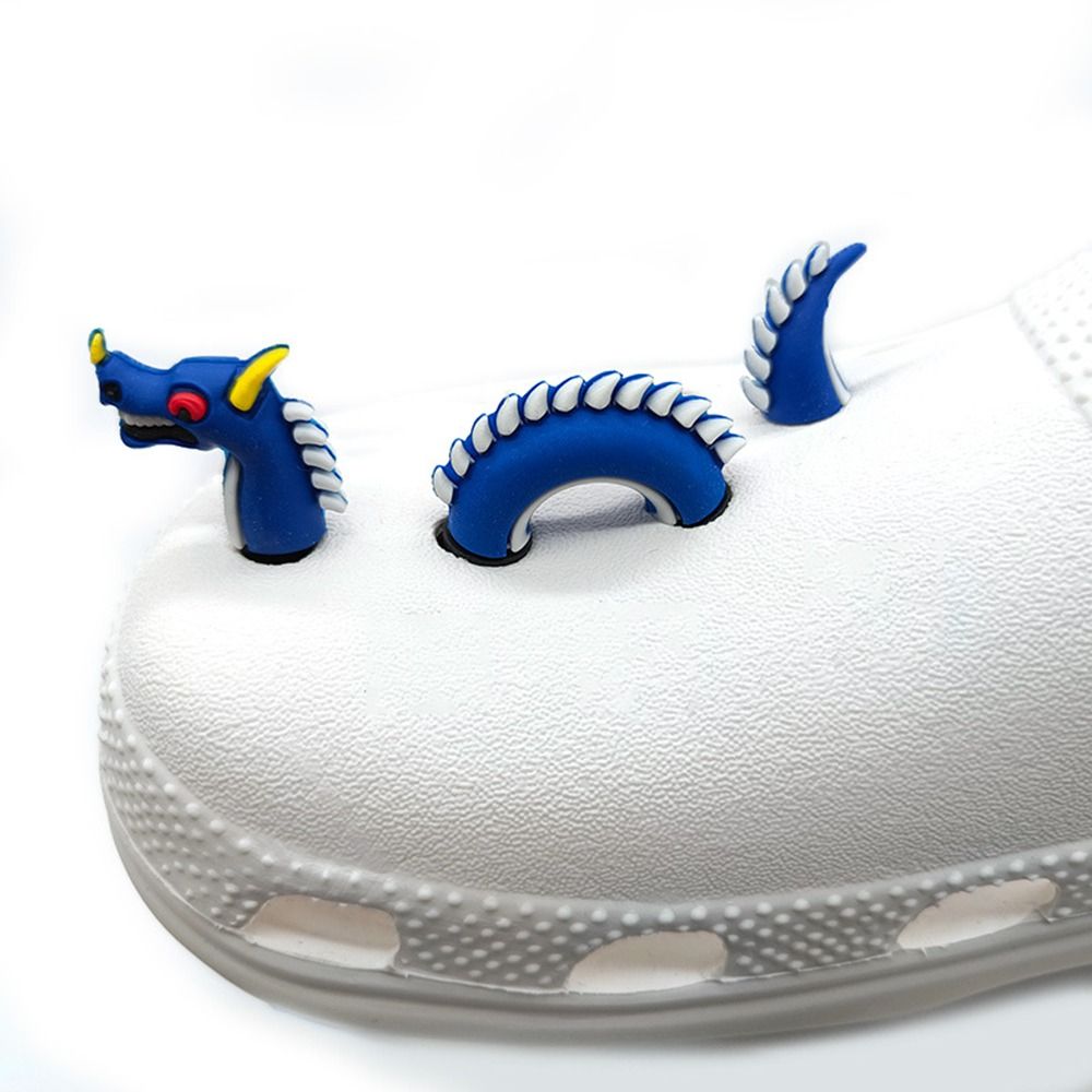 3D Shoes Buckle Clip DIY Decor - Crocodile Clip Set 评论和价格