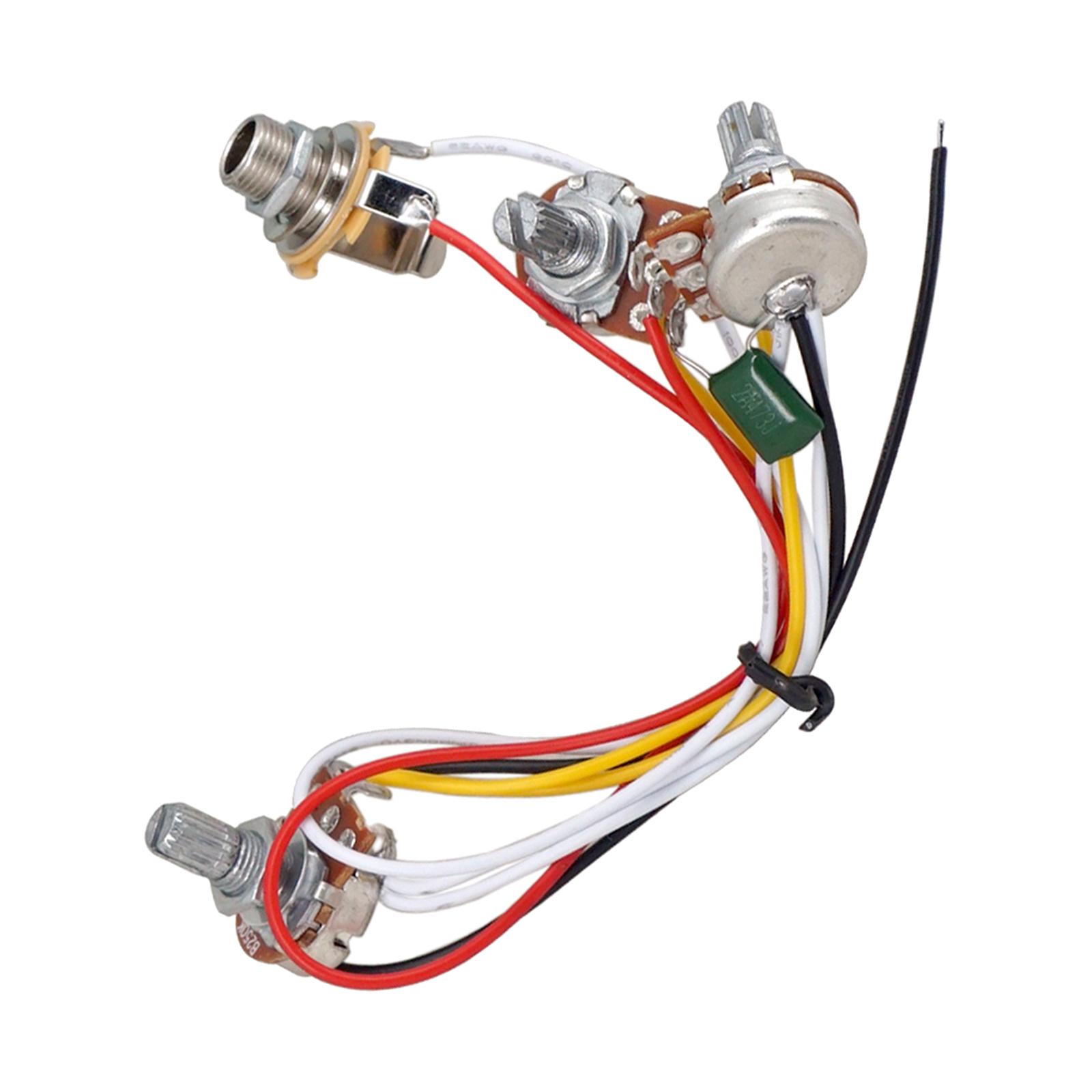 Electric Guitar Wiring Harness - Diy Electric Guitar Electronics 评论和价格