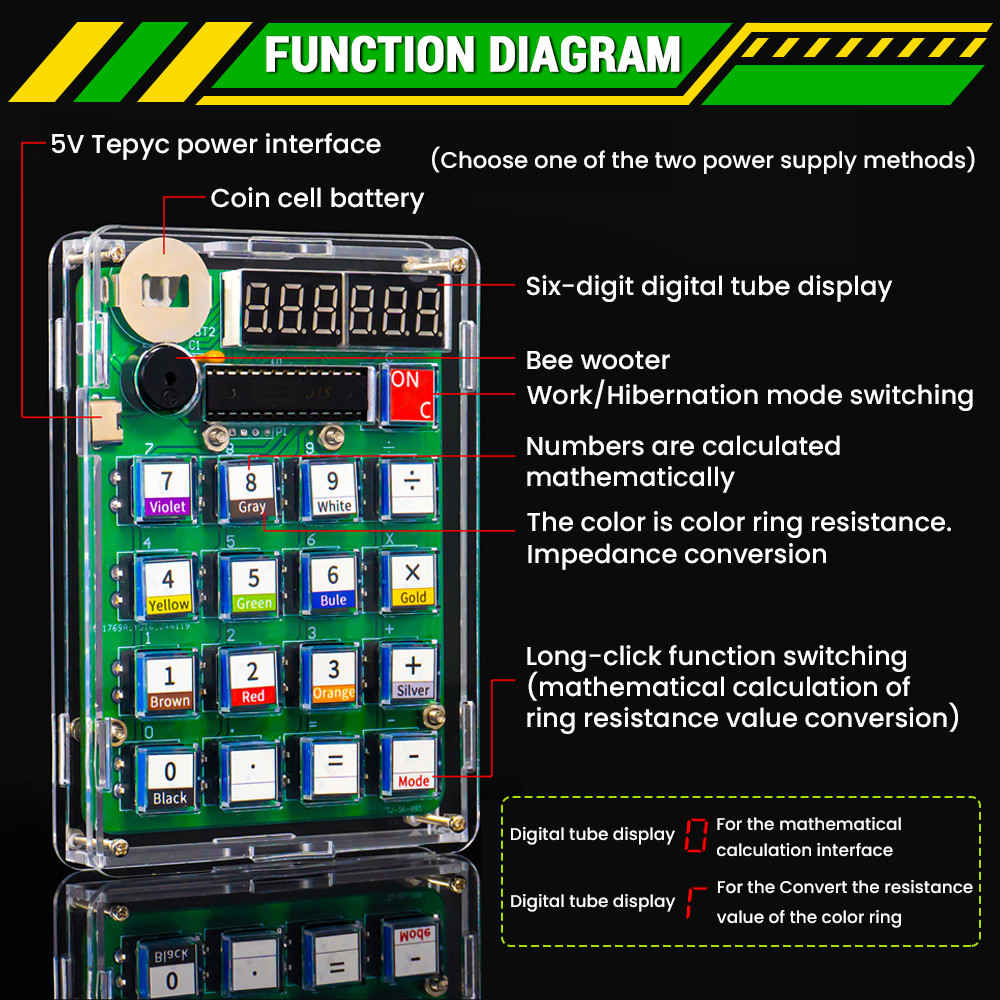 DIY Calculator Electronic Prod - Pcb Etching Kit 评论和价格