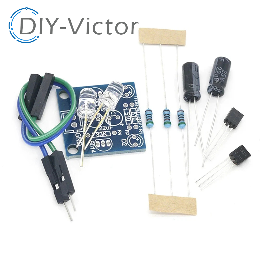 MHT11 Simple 5MM LED Flash DIY - Diy Electronics Com 评论和价格