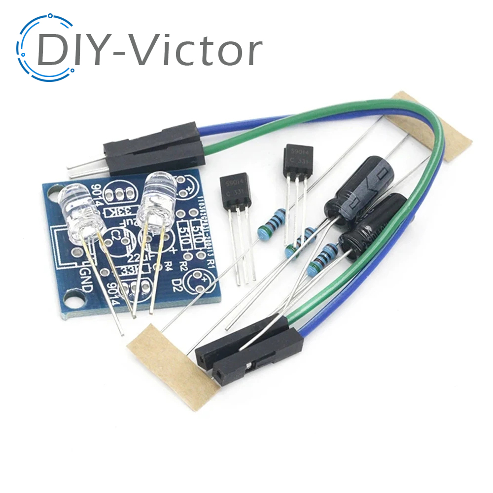 MHT11 Simple 5MM LED Flash DIY - Diy Electronics Com 评论和价格